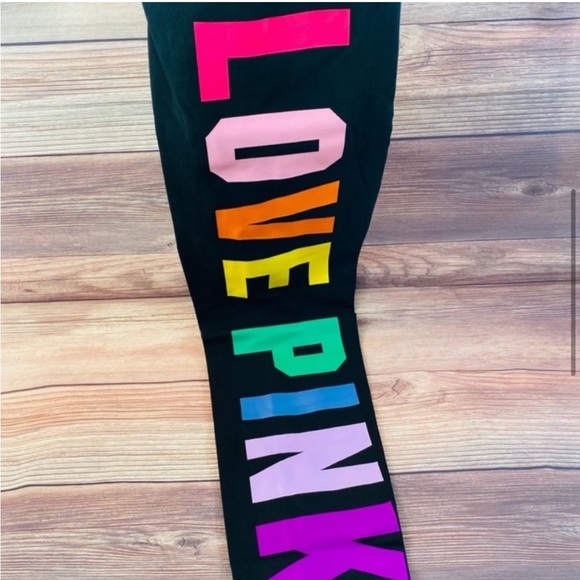 VS PINK Cotton High Waist Leggings Small - Picture 8 of 11
